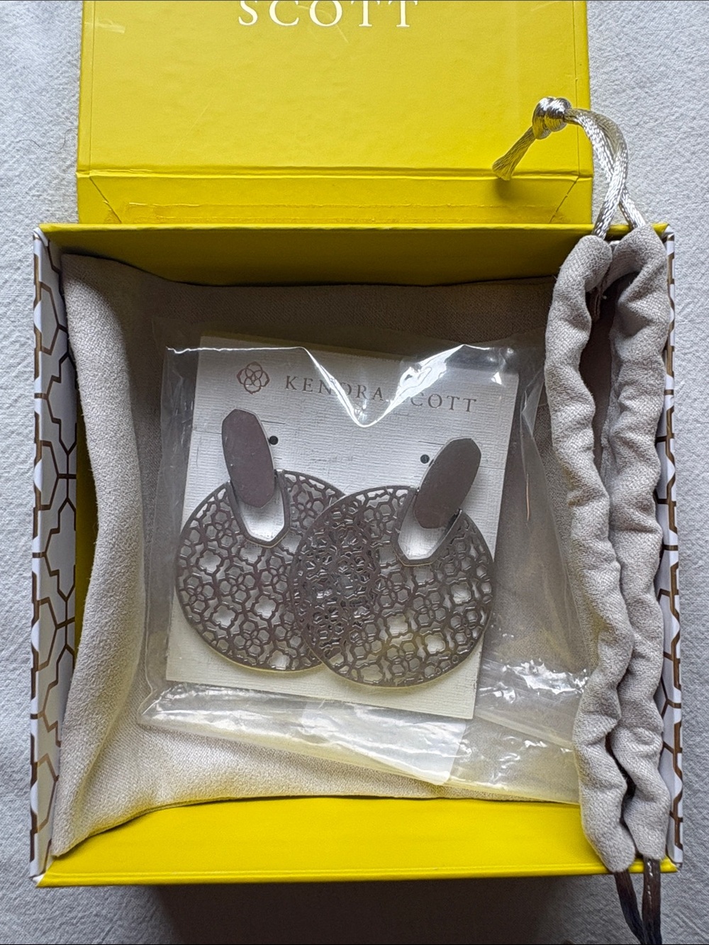 Didi Statement Earrings NWT in Box